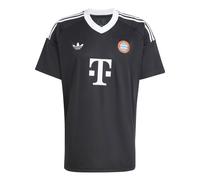 Adidas Fc Bayern Munich 24/25 Goalkeeper Third Short Sleeve T-shirt Noir S Homme
