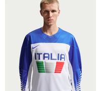 Maillot de hockey Nike « Team Italy » pour homme Blanc XXL