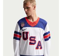 Maillot de hockey Nike « Team USA » pour homme Blanc S