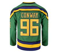 Maillot de hockey sur glace Mighty Ducks pour jeunes - vert - Taille S