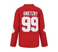 Maillot de hockey sur glace pour homme Équipe Canada Coupe Cup Shirts 1991, #99 Gretzky, Taille S