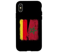 Maillot de l'Allemagne Maroc Demi Drapeau du Patrimoine Mar Coque pour iPhone X/XS