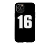 Maillot de l'équipe de Sport numéro 16 Seize Ans Doux 2016 Coque pour iPhone 11 Pro