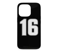 Maillot de l'équipe de Sport numéro 16 Seize Ans Doux 2016 Coque pour iPhone 13 Pro