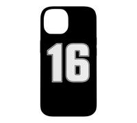 Maillot de l'équipe de Sport numéro 16 Seize Ans Doux 2016 Coque pour iPhone 14