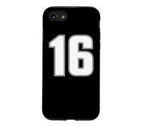 Maillot de l'équipe de Sport numéro 16 Seize Ans Doux 2016 Coque pour iPhone SE (2020) / 7/8