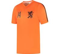 Maillot de l'équipe nationale néerlandaise de football - Numéro 14 - Coupe du monde 1974 - Enfants et adultes - Football - M
