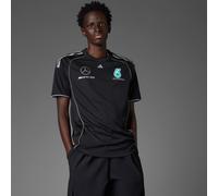 Adidas Homme Mercedes - AMG Petronas Formula One Team Mechanics Jersey Men, Black/Reflective Silver, XXL