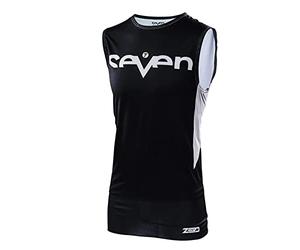 Maillot De Mx Sans Manche Seven Mx 2018 Zero Staple Noir (Xl , Noir)