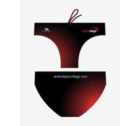 Maillot de natation Turbo Deporvillage noir rouge - M