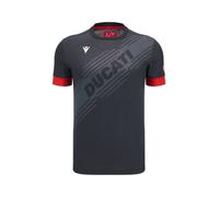 Maillot De Padel Noir Macron Dual Ducati