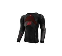 Maillot de protection manches longues unisexe troy lee designs stage ghost d3o noir
