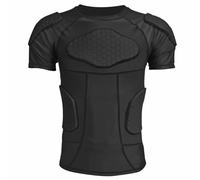 Maillot de Protection rembourré pour Football, Basketball, Paintball, Sports de Combat, Rugby, Ultra Léger Protection Gear Ski Armure de Corps Dos Protection Dos Extérieur Sports Anti-Collision