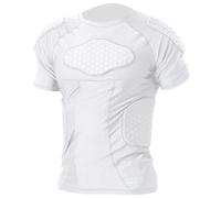 Maillot de Protection rembourré pour Football, Basketball, Paintball, Sports de Combat, Rugby, Ultra Léger Protection Gear Ski Armure de Corps Dos Protection Dos Extérieur Sports Anti-Collision