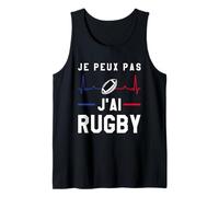 Maillot de Rugby Je Peux Pas J'Ai pour Joueur de Rugby français Débardeur