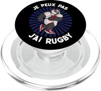 Maillot de Rugby Je Peux Pas J'Ai pour Joueur de Rugby français PopSockets PopGrip pour MagSafe