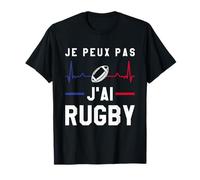 Maillot de Rugby Je Peux Pas J'Ai pour Joueur de Rugby français T-Shirt