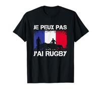 Maillot de Rugby Je Peux Pas J'Ai pour Joueur de Rugby français T-Shirt