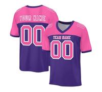 Maillot de Rugby personnalisé, nom et numéro d'équipe à Coudre/Imprimer sur Mesure, vêtements de Sport, Maillot de Football pour Hommes, Femmes, Jeunes, Enfants KAN0906A Style 3
