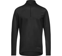 Gore T-shirt Everyday Mid 1/4 Zip Homme Noir Taille XL Modèle 2025