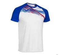 Maillot de running homme Joma Elite X blanc - manches courtes respirant XXS