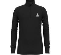 Maillot de running homme manches longues Odlo neck zip Active 2.0 - Noir - Respirant 128 cm