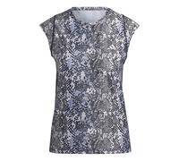 Adidas Maillot de running Rapide Femme – fabriqué avec du plastique Parley Ocean – Gris S