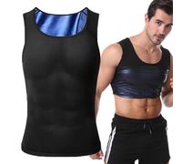 Maillot de sauna | Gilet de renforcement de la transpiration respirant | Débardeur d'entraînement à rétention de chaleur à séchage rapide Gilet de sauna minceur pour le modelage du corps