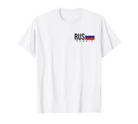Maillot de sport avec drapeau russe T-Shirt