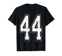 Maillot de Sport en Jersey Vieilli numéro 44 T-Shirt