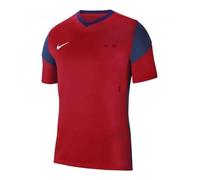 Maillot de sport Homme Nike - Rouge - Col V - Manches courtes - Broderie Nike XL