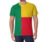 Maillot de Sport Motif Drapeau Benin 3D Homme