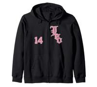 Maillot de Sport n° 14 du Pape Leo XIV de Chicago Rose Sweat à Capuche