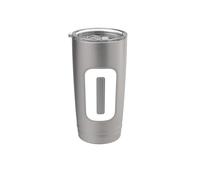 Maillot de sport numéro 0 Zéro ans avant et arrière Gobelet isotherme en acier inoxydable double paroi