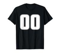 Maillot de sport numéro 00 zéro année 2000 août T-Shirt