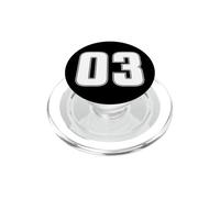 Maillot de Sport numéro 03 zéro 3 Ans 2003 août PopSockets PopGrip pour MagSafe