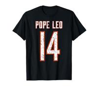 Maillot de sport numéro 14 du pape Léon XIV de Chicago vieilli T-Shirt