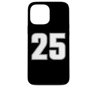 Maillot de Sport numéro 25 Vingt-Cinq Ans #25 à l'avant et à l'arrière Coque pour iPhone 13 Pro Max