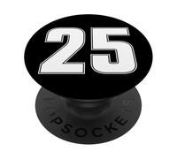Maillot de Sport numéro 25 Vingt-Cinq Ans #25 PopSockets PopGrip Adhésif