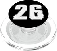 Maillot de Sport numéro 26 Vingt Six Ans #26 Devant et Dos PopSockets PopGrip pour MagSafe