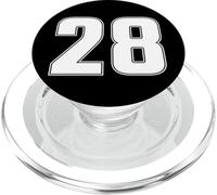 Maillot de Sport numéro 28 Vingt-Huit Ans Avant et arrière PopSockets PopGrip pour MagSafe