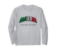 Maillot de Supporter Algérie One Two Three Viva L Algérie 2026 Manche Longue