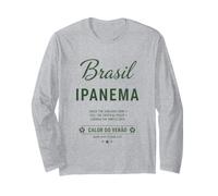 Maillot de Supporter de Football 2026 Brasil Ipanema Calor Do Verao Manche Longue