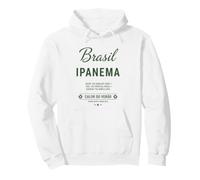 Maillot de Supporter de Football 2026 Brasil Ipanema Calor Do Verao Sweat à Capuche