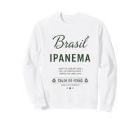 Maillot de Supporter de Football 2026 Brasil Ipanema Calor Do Verao Sweatshirt