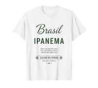 Maillot de Supporter de Football 2026 Brasil Ipanema Calor Do Verao T-Shirt