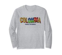 Maillot de Supporter de Football 2026 Colombie Vamos Colombie Manche Longue