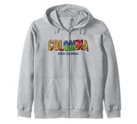 Maillot de Supporter de Football 2026 Colombie Vamos Colombie Sweat à Capuche