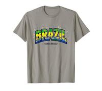 Maillot de Supporter du Brésil Vamos Brasil 2026 T-Shirt