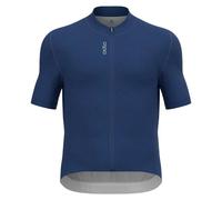 Maillot de vélo ODLO T-SHIRT S/U COLLAR S/S FULL ZIP ZEROWEIGHT CHILL-TEC (Limoges) homme S